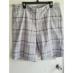 Slazenger Plaid Golf/Bermuda‎ Shorts Men's (Size 38) Flawed/READ DESCRIPTION